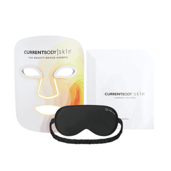 CurrentBody Skin 4-in-1 Mask + 10 Hydrogel Masks + Dr. Harris Eye Mask