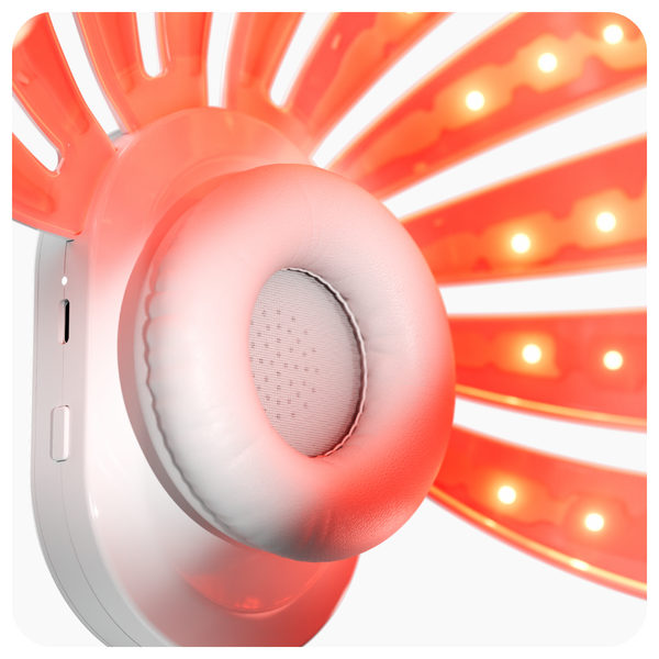 Full-coverage LED hair growth technology for home use
