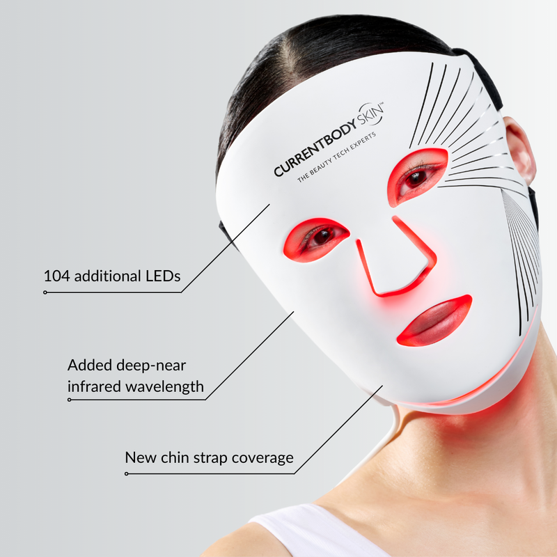 CurrentBody Skin LED Red Light Therapy Face Mask