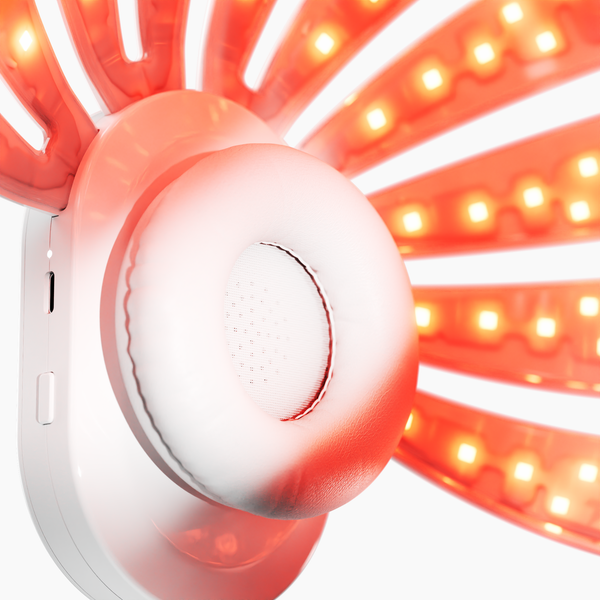 Full-coverage LED hair growth technology for home use.