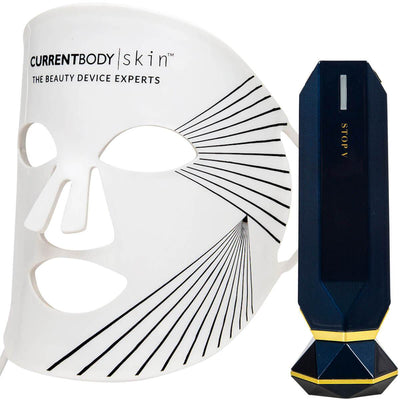 CurrentBody Skin LED Mask + TriPollar Stop V Device Kit + CurrentBody Skin RF Gel