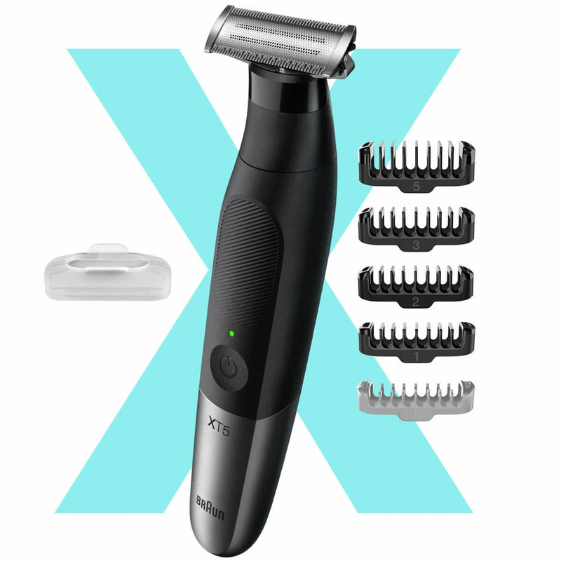 Braun Series XT5 Beard Trimmer, Electric Shaver for Men & Manscaping