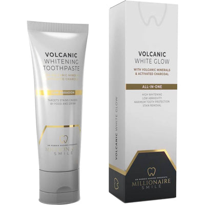 Millionaire Smile Volcanic White Glow Toothpaste