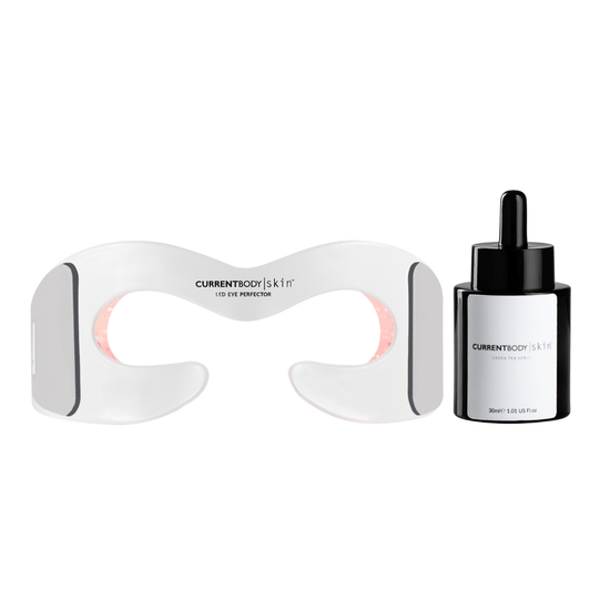CurrentBody Skin LED Eye Perfector & Green Tea Serum Set