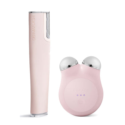 NuFACE Mini+ Facial Toner x Dermaflash Luxe+ Exfoliation Device