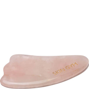 Skin Gym Rose Quartz Gua Sha Sculpty