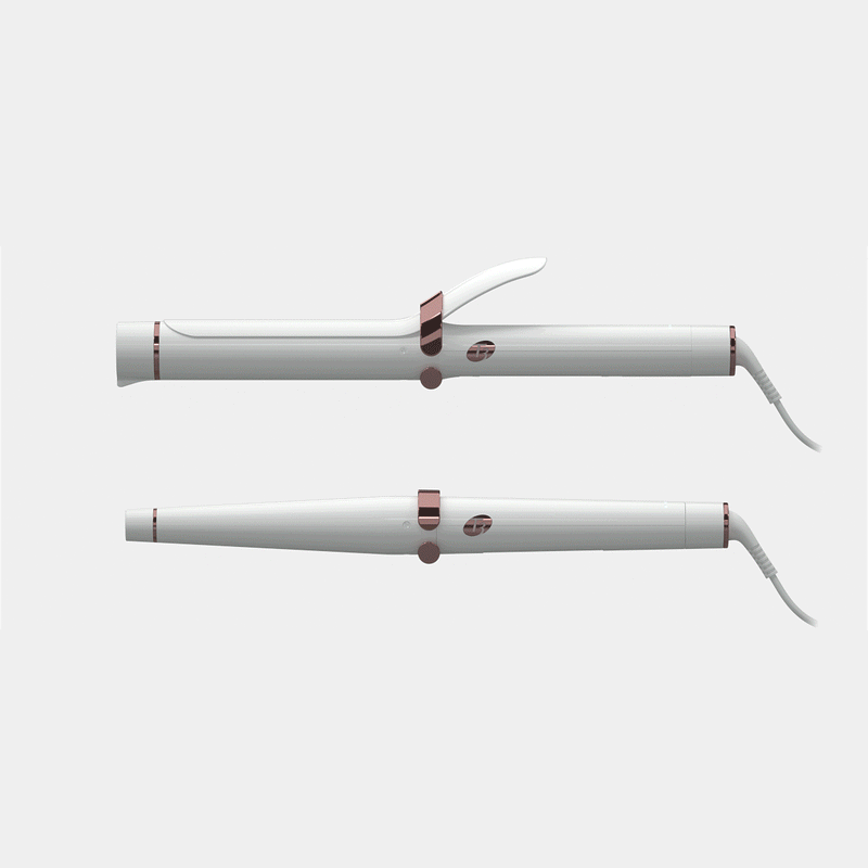 T3 singlepass curl professional sales tapered ceramic styling wand